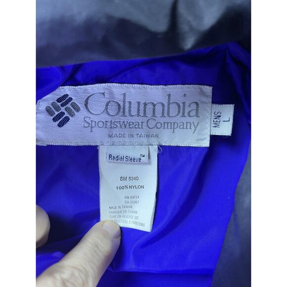 VINTAGE Columbia Jacket Mens Large Black Powder Keg Interchange Thinsulate 90s - Picture 11 of 16